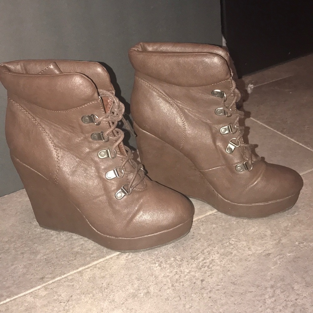 Wedge Booties - Picture 2 of 3