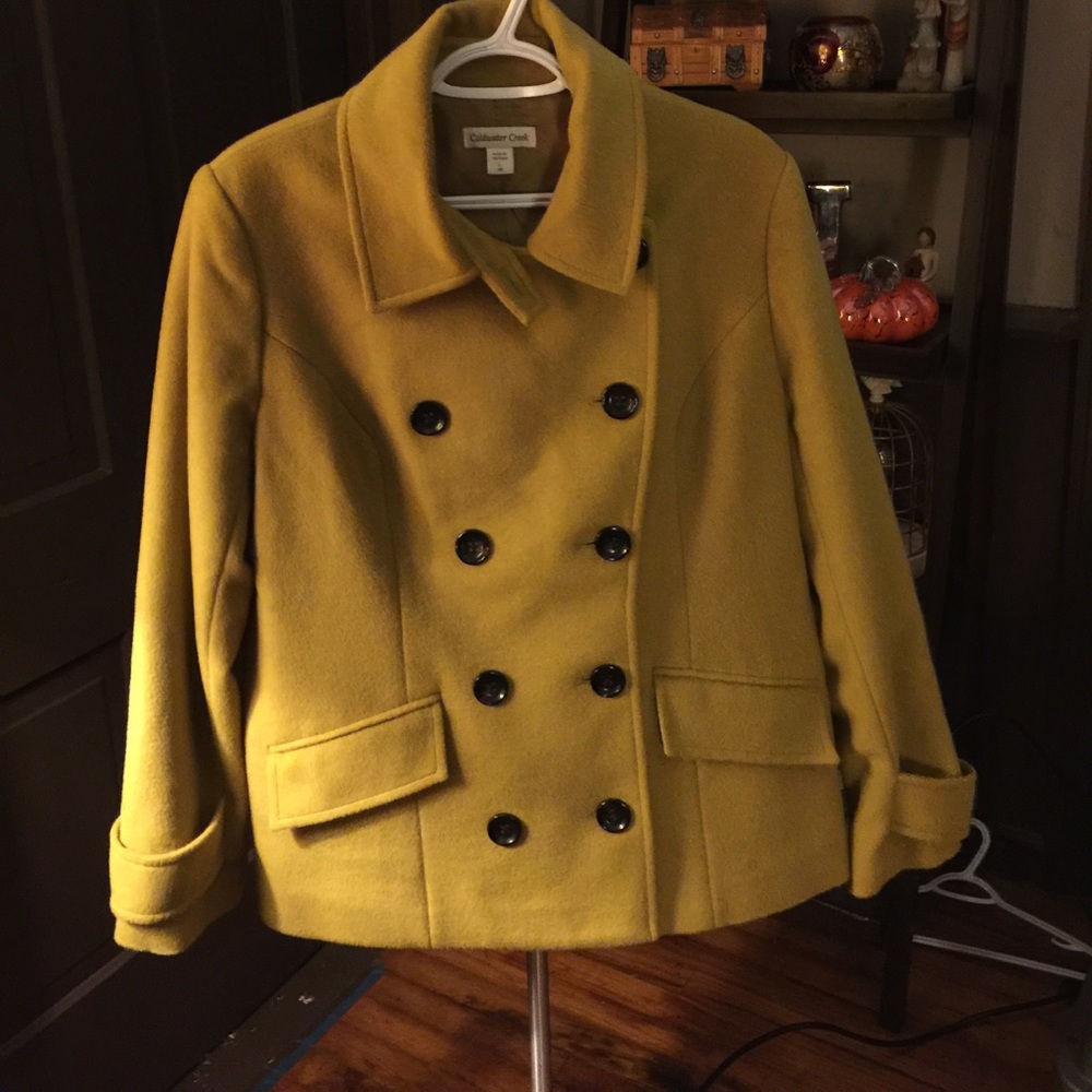 Beautiful Coldwater Creek Pea Coat