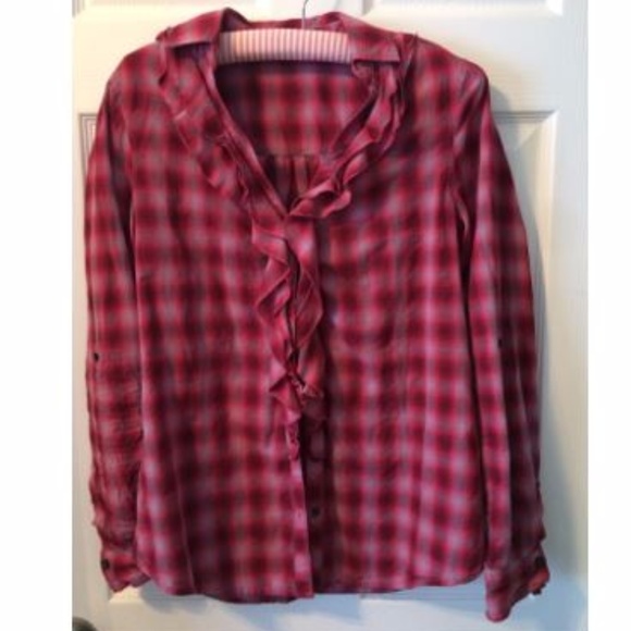 EXPRESS Button Blouse | S - Picture 3 of 3