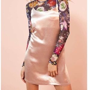 Rose Gold/Pink Slip Dress