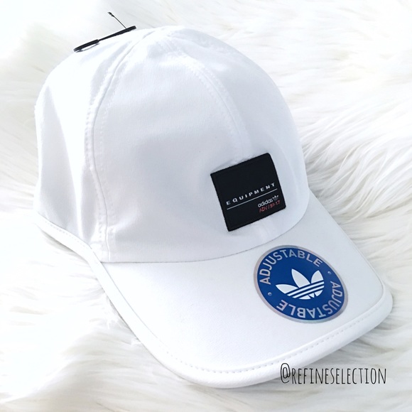 adidas the brand with the 3 stripes hat