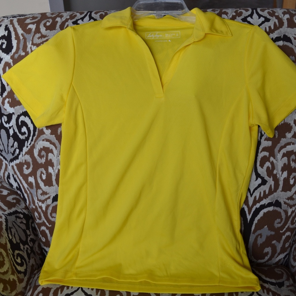 Polo Shirt Yellow Hydro-Dri