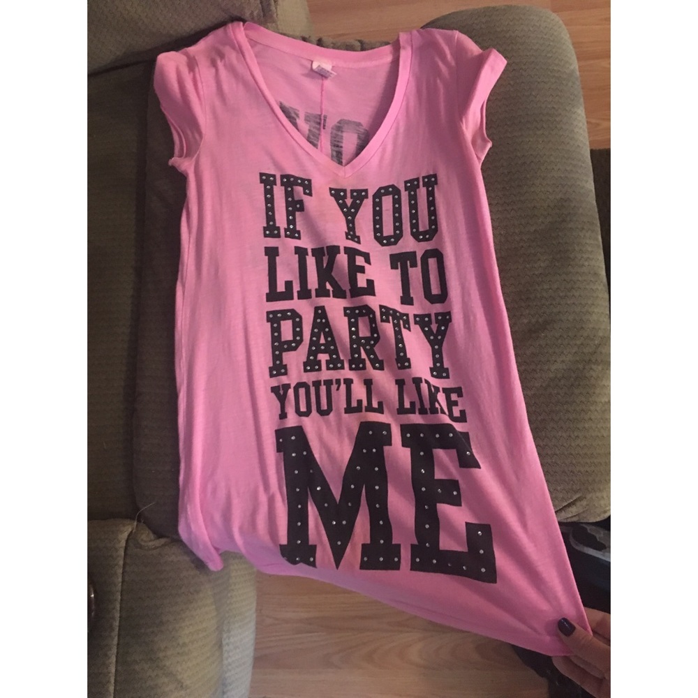 Victoria's Secret pink sleep shirt