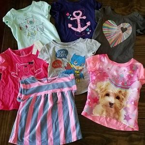 Lot of 2T short sleeve shirts