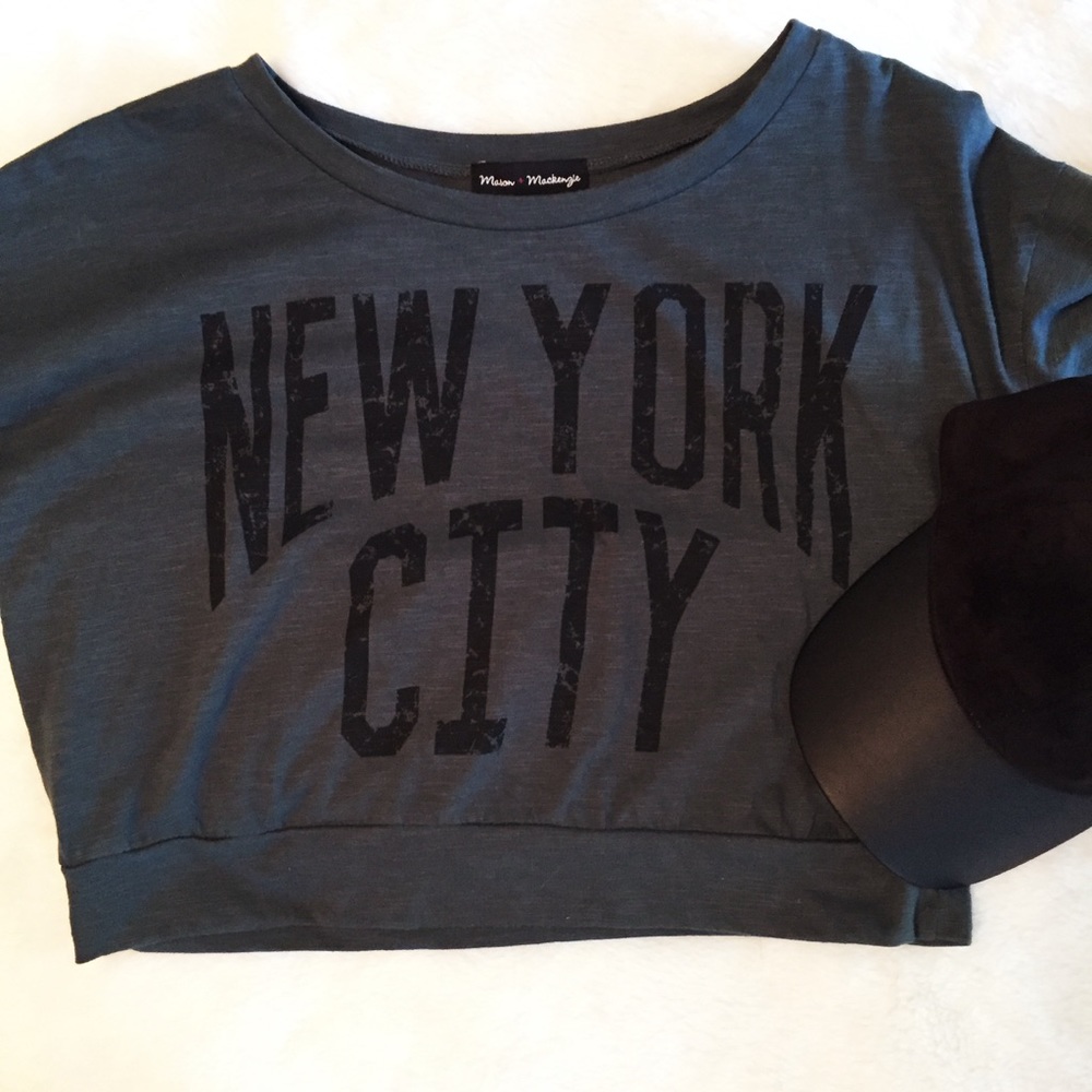 New York City crop top