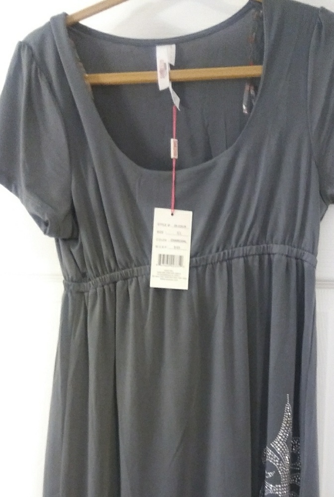 NWT Charcoal gray dress