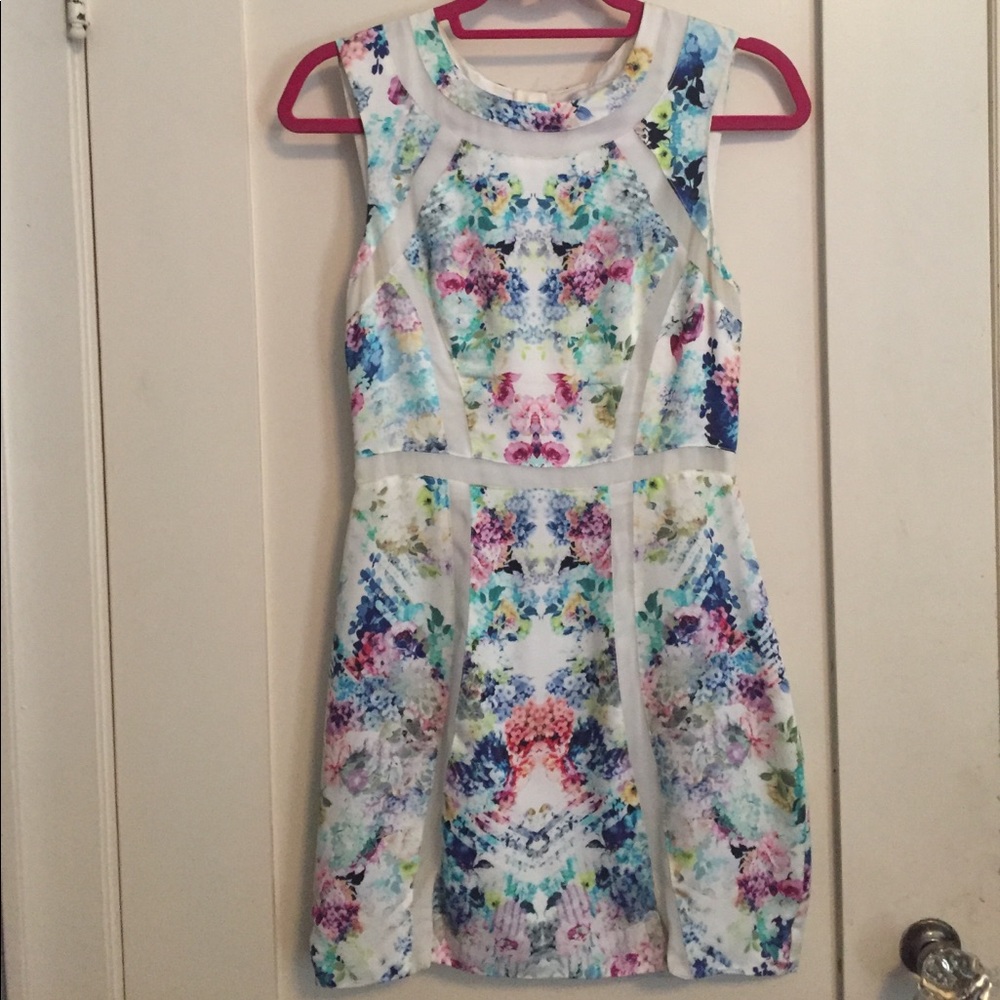 Finders Keepers floral mini dress