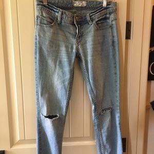 Free people distressed jeans