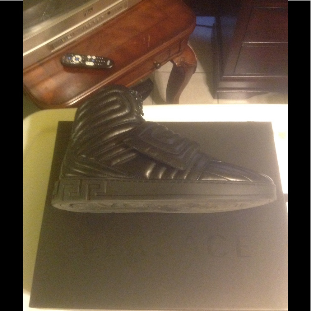 Versace Palazzo Medusa Quilted Sneakers