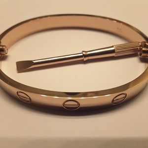 C. Rose Gold Bracelet