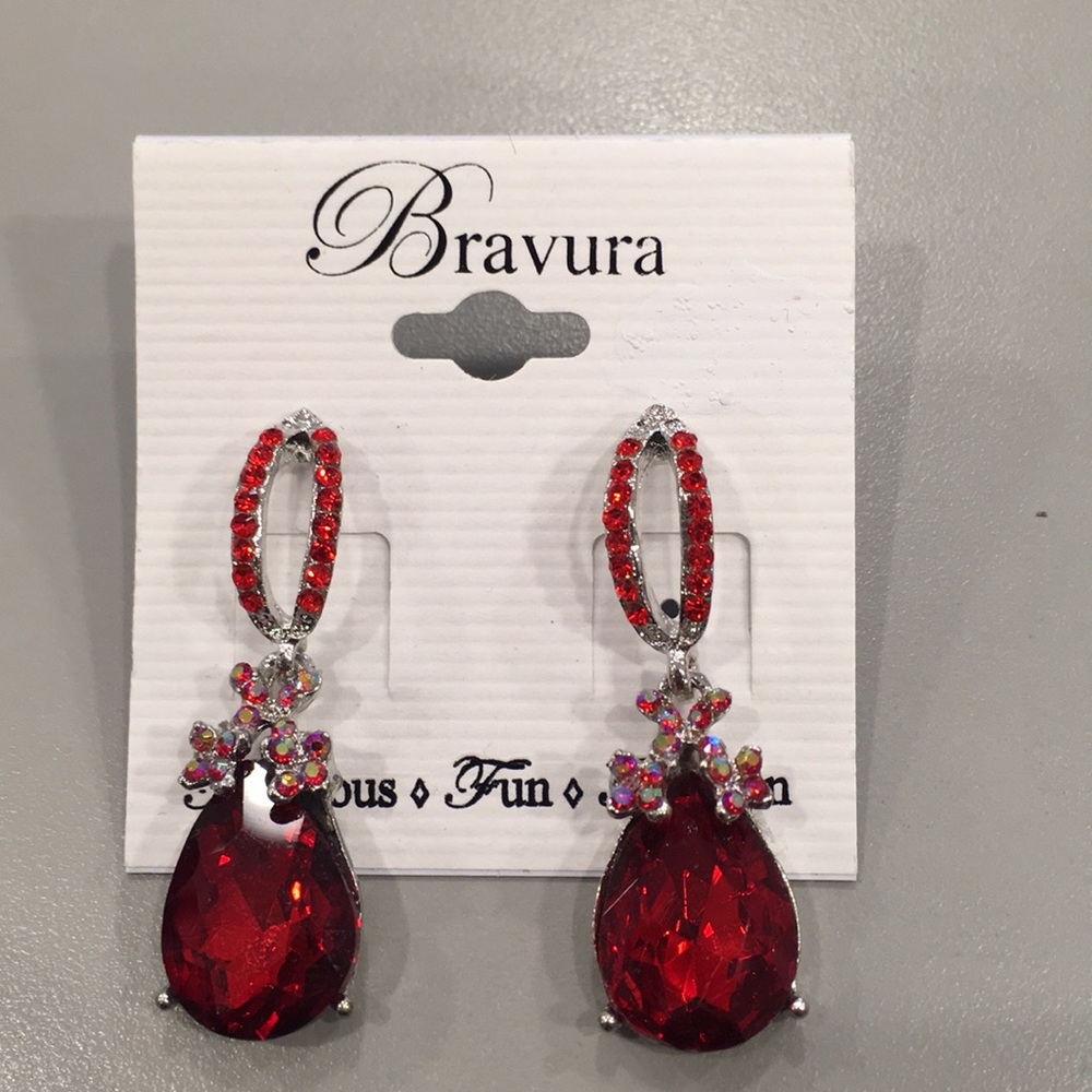 Red Earrings!