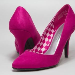 Christian Siriano Magenta Pumps