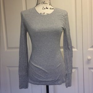 Arizona Long Sleeve Gray Crew, size large