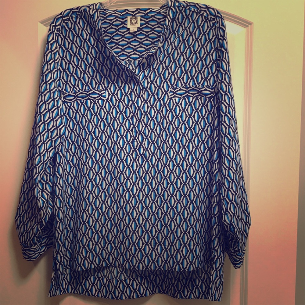 Anne Klein sz L blouse