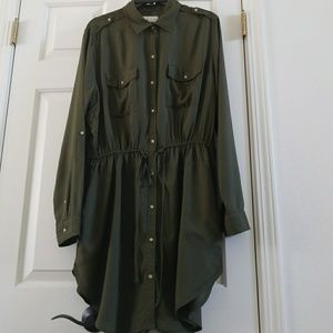 New Abercrombie & Fitch shirt dress