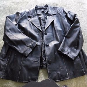 Maggie Barnes Leather Jacket - 3x