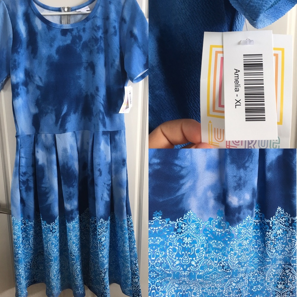 XL LuLaRoe Amelia Dress