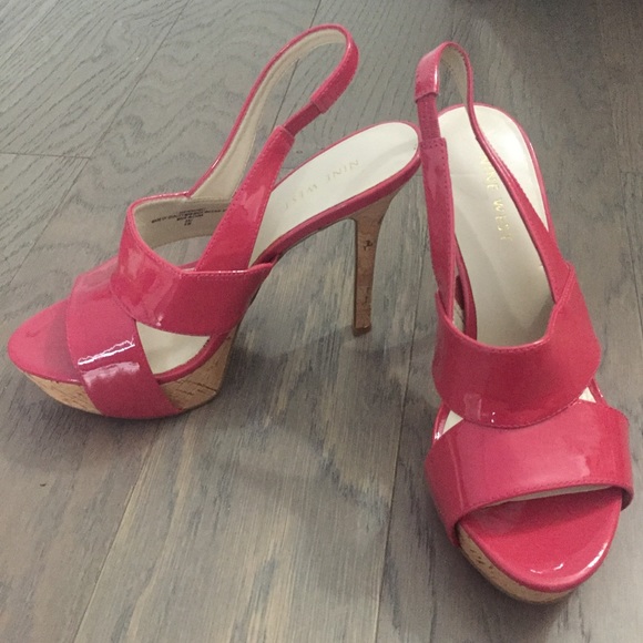 Nine West Pink Heels - Picture 1 of 4