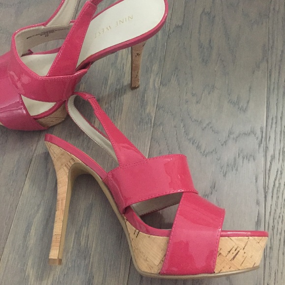 Nine West Pink Heels - Picture 2 of 4