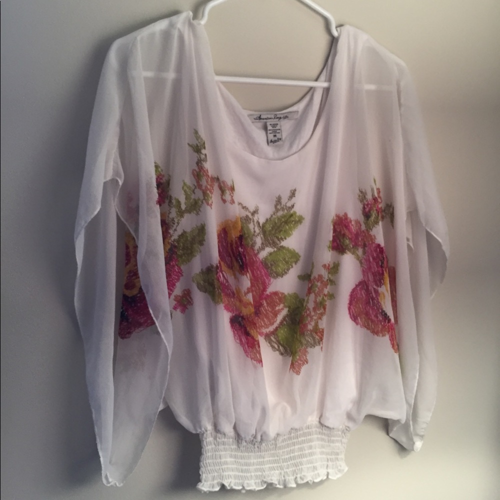 Beautiful white blouse