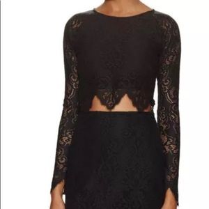 For Love and Lemons Crop Top