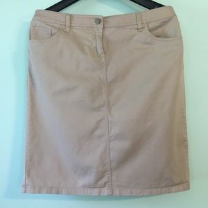 New York and Company casual khaki skirt