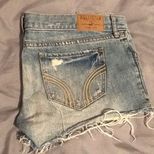 Hollister jean shorts
