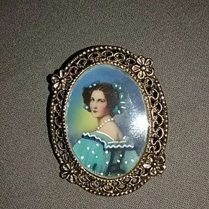 Portrait Brooch or Pendant