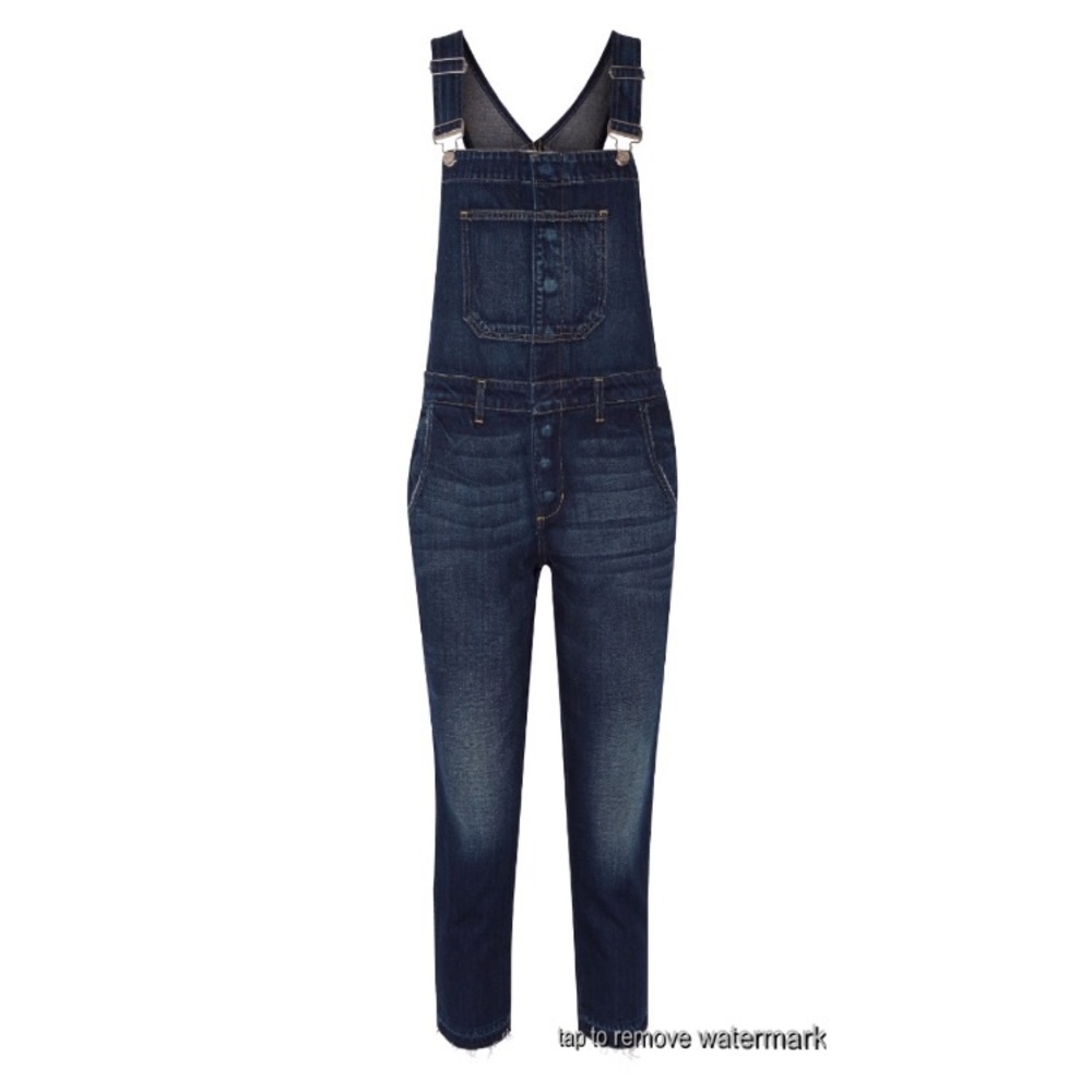 AMO overalls in XS true blue