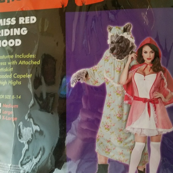 totally ghoul Other - Brand new unopened miss red riding hood costume