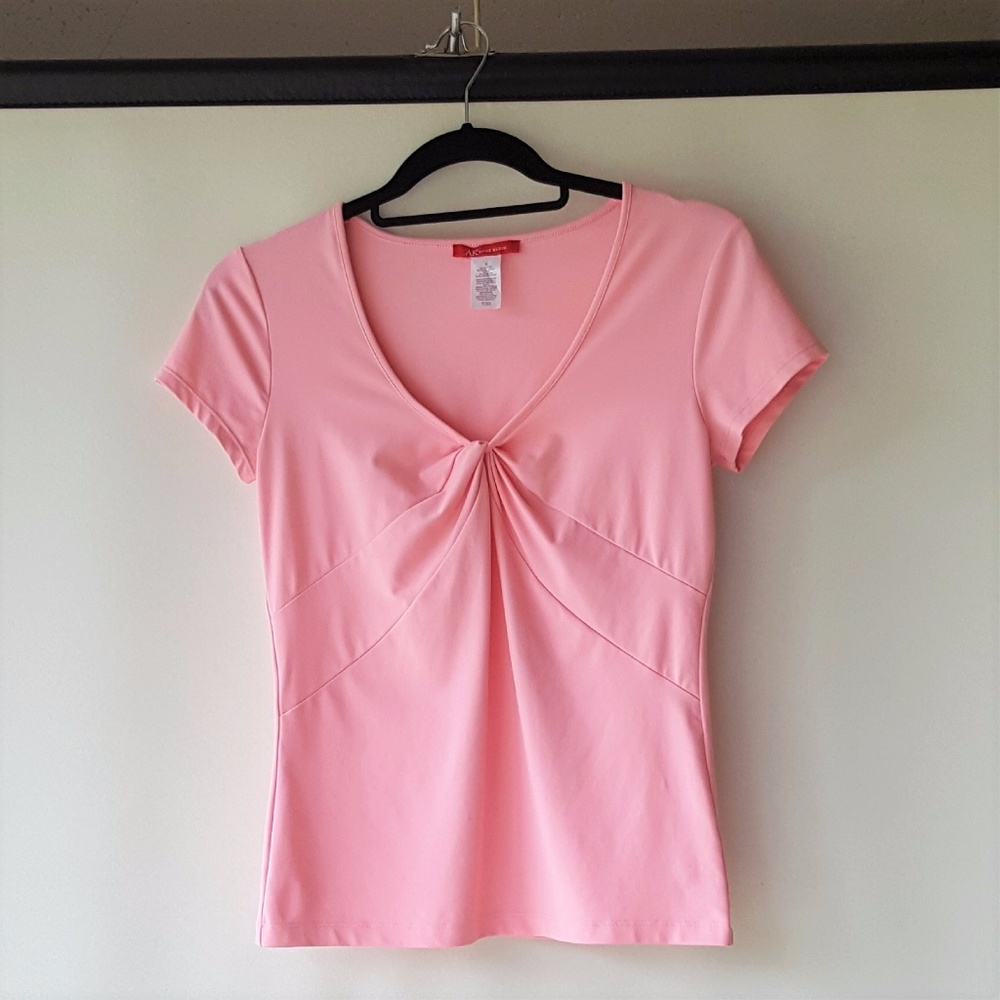 AK Anne Klein (Red Label) Pink Top - Size S