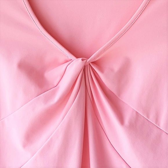 AK Anne Klein (Red Label) Pink Top - Size S - Picture 3 of 4