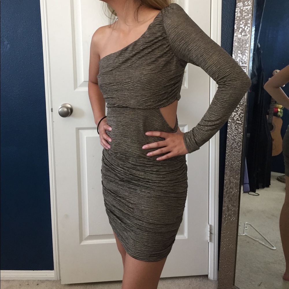 Gold Mini Dress from Windsor