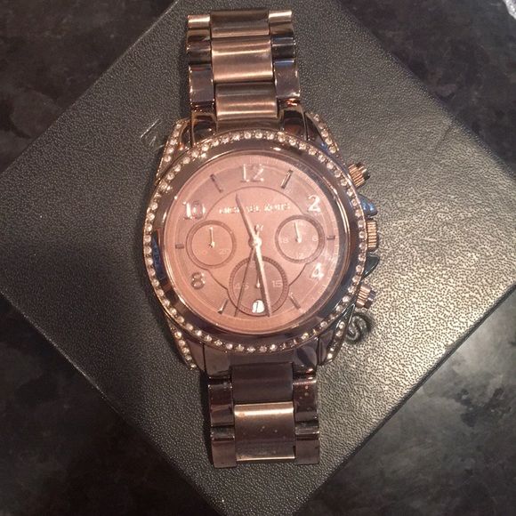 Bronze Michael Kors Watch - Picture 3 of 3