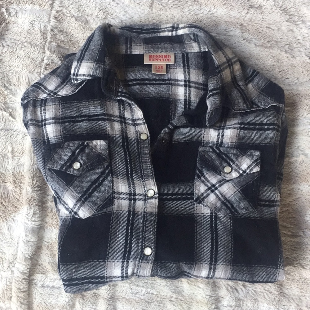 Plaid button up