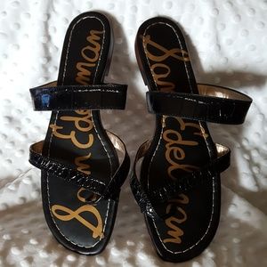 Sam Edleman Bernice Sandal, Black, Size 11