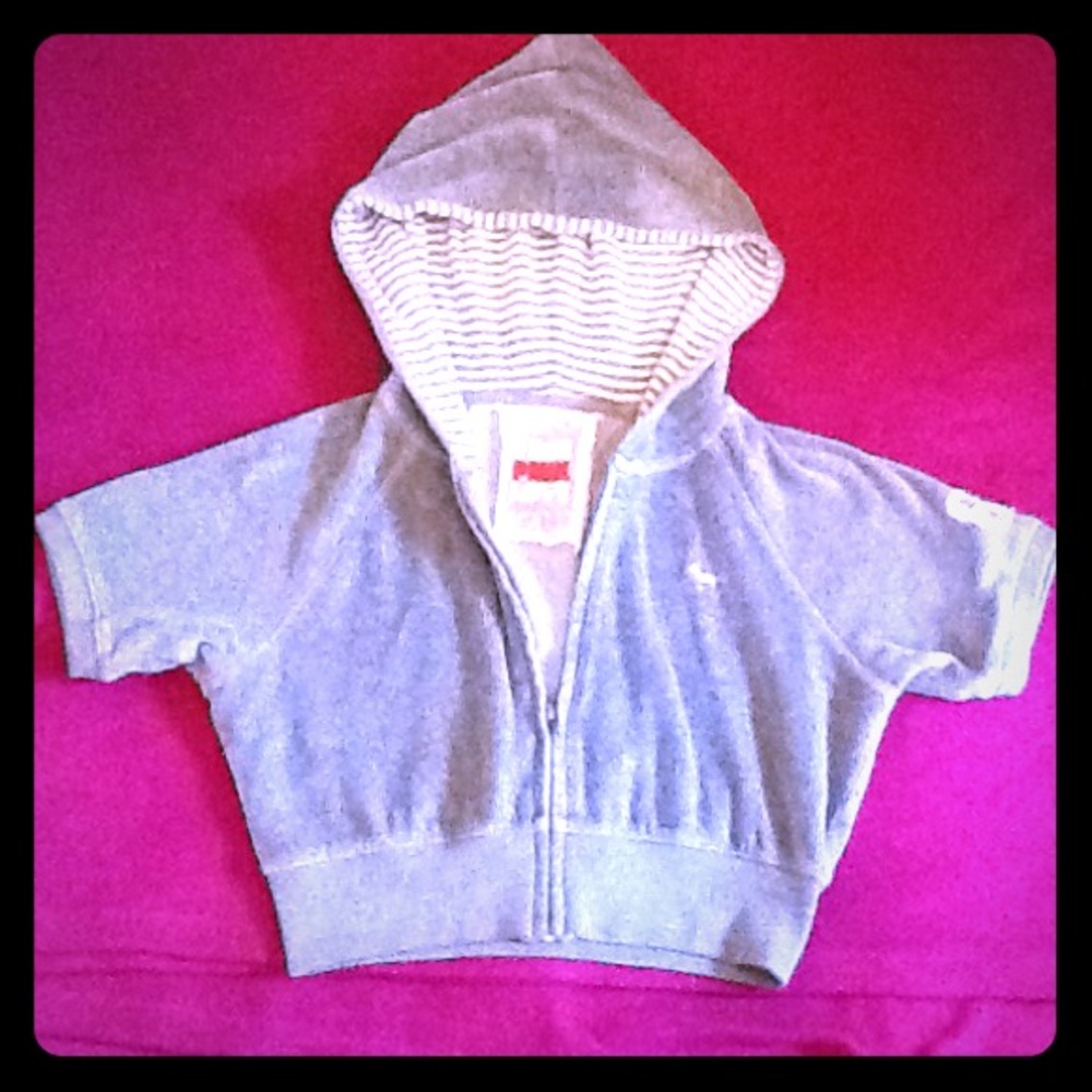🌸PINK Cropped Zip Up Hoodie🌸