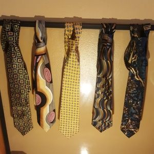 5-Count Men's Ties - 100% Handmade Silk