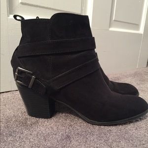 Express Black Booties