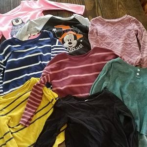 Lot of 2T Old Navy long sleeve shirts