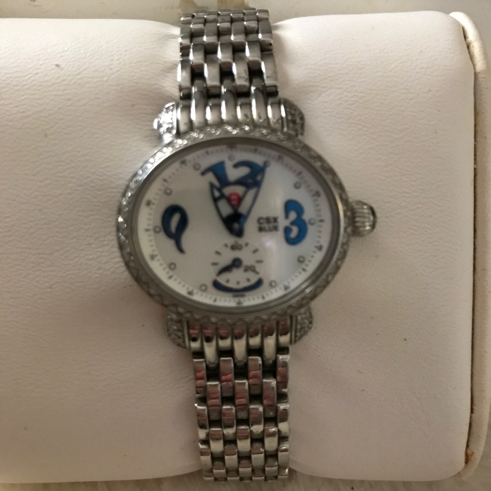 Michele Deco Oval Watch