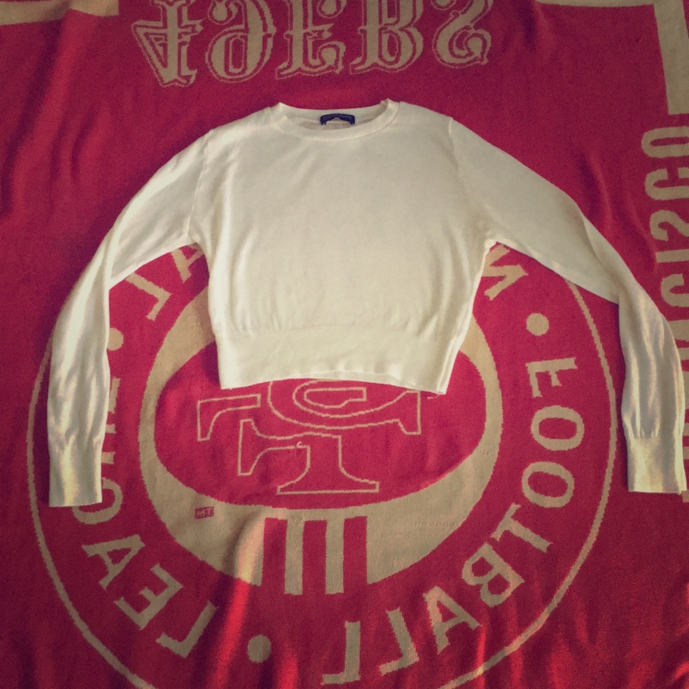 A long sleeve/crop top