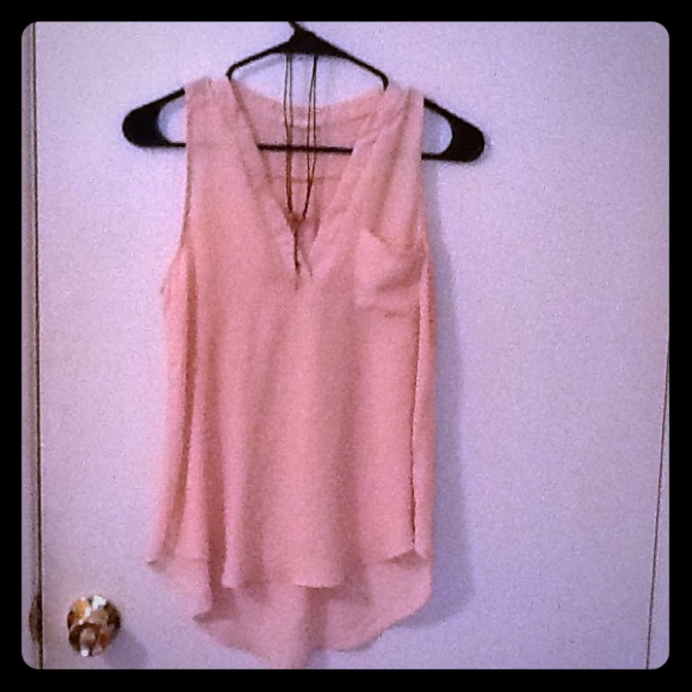 🍅LUSH Sheer Sleeveless Top🍅