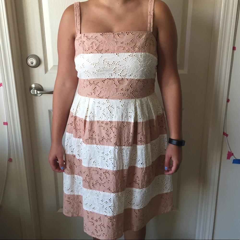 Blush color Loft dress!