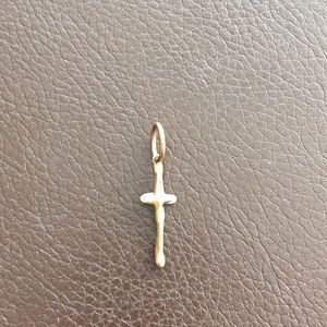 Waxing Poetic Cross Charm