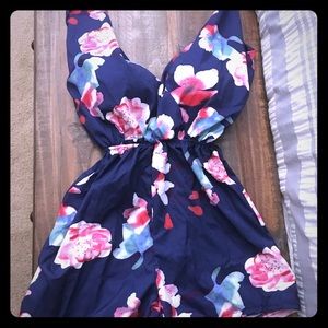 Floral summer romper