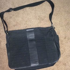 Black Coach Laptop Bag - image 1