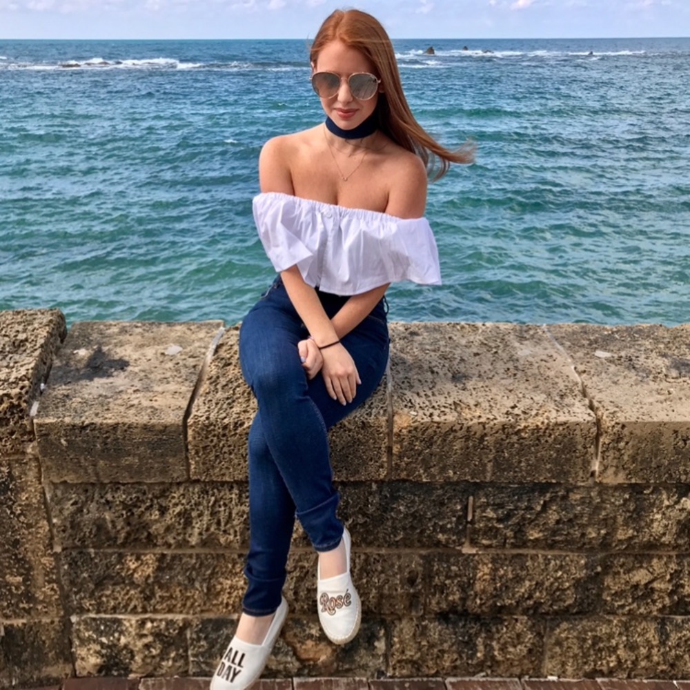 Highwaist Dark Blue Jeans