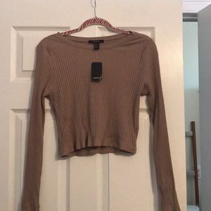 Nude Crop Top Forever 21 brand new never worn