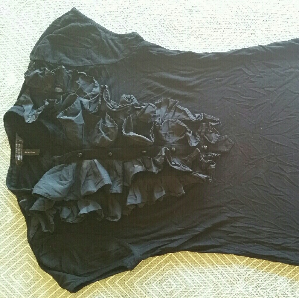 Bcbg Black Ruffle